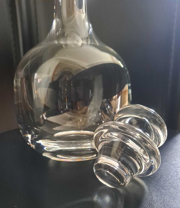 Garrafa Cristal / JarraCristal e vidro  e copos