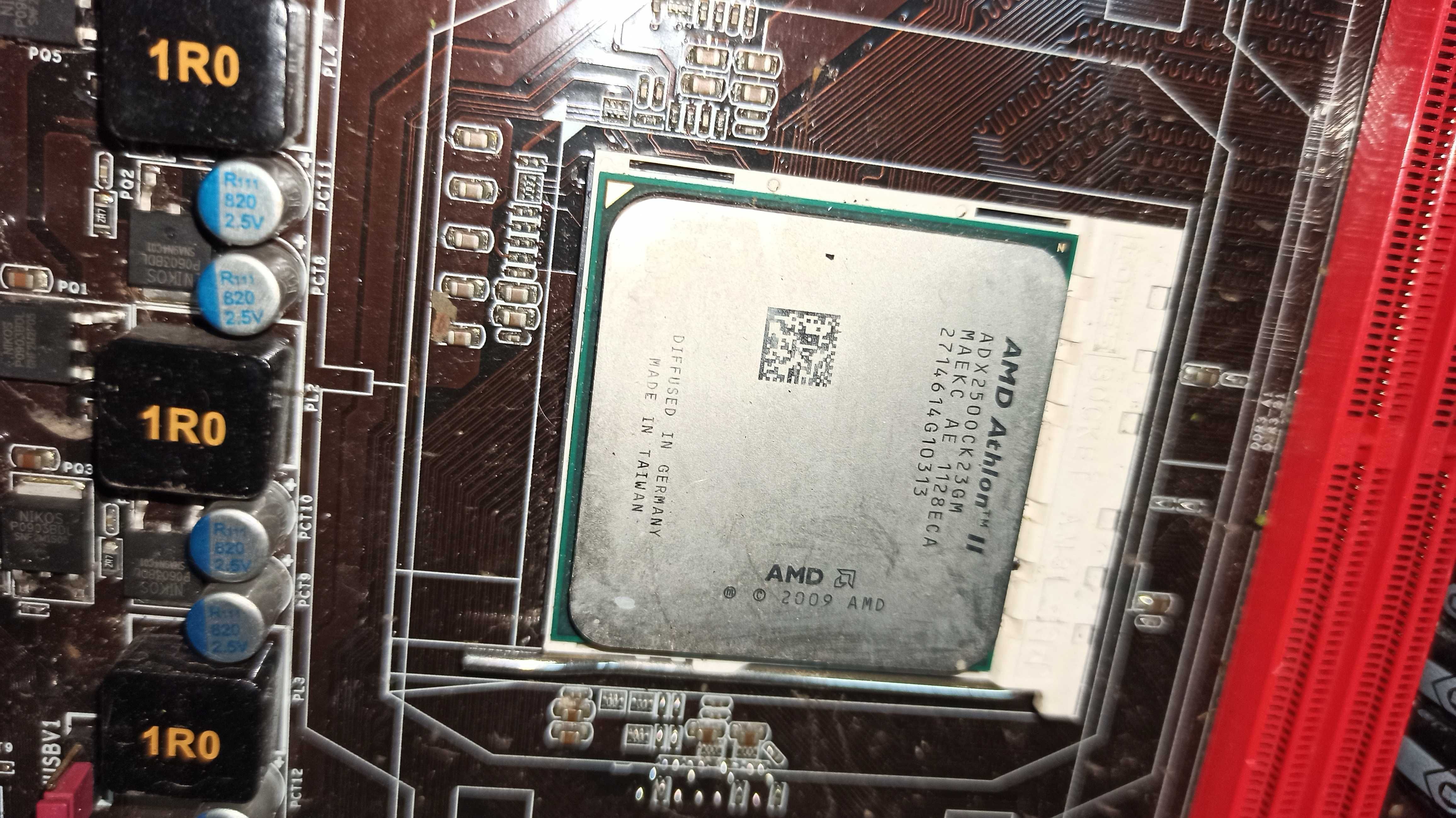 Материнская плата Biostar N68S3+ с процессором AMD Athlon 2