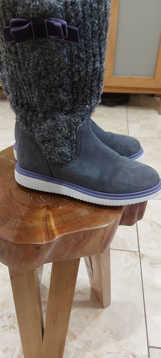 Geox kozaki sniegowce 35 dla dziewczynki  22cm