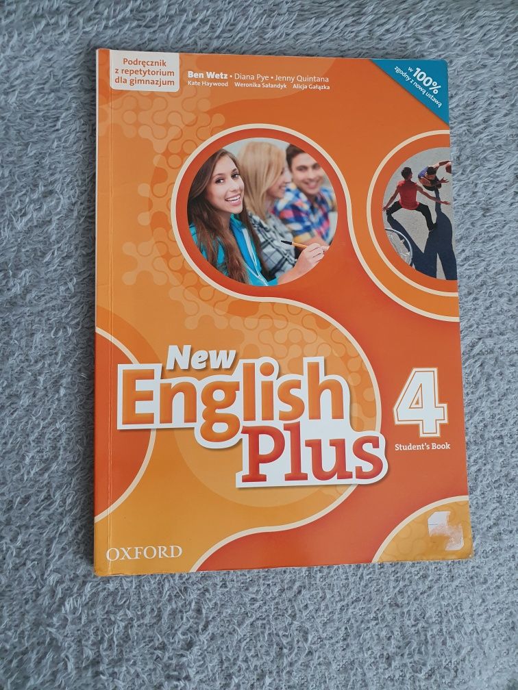 WYPRZEDAŻ Podręcznik do angielskiego New English Plus 4