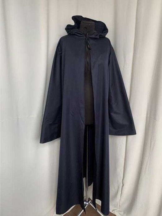 Синій плащ з каптуром (чарівник, монах, джедай, асасин, подорожній)