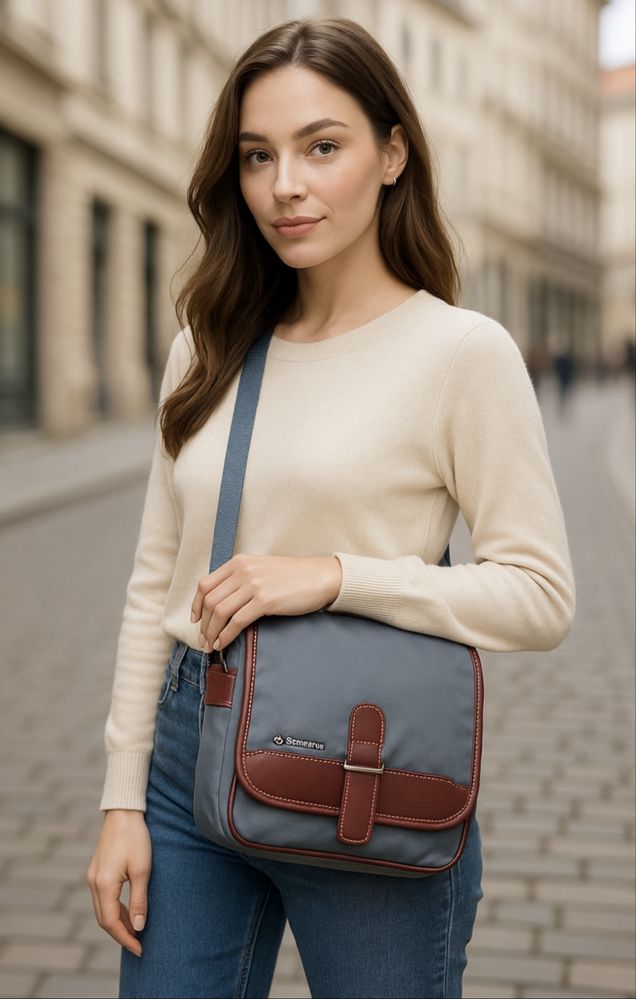 Samsonite torba listonoszka  kolor khaki