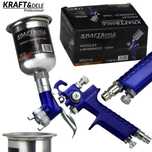 KRAFT&DELE Pistolet Lakierniczy Do Malowania 2,5-4bar Zbiornik 125ml