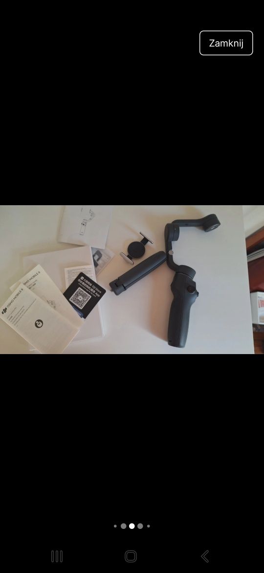 Gimbal DJI Osmo Mobile 6 nowy na gwarancji