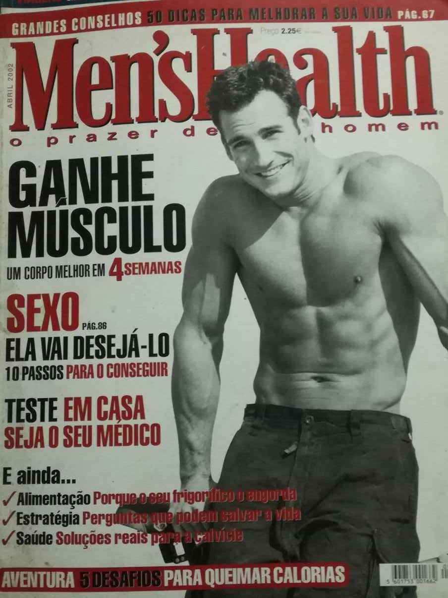 6 revistas Men's Health antigas (mais de 20 anos) como NOVAS