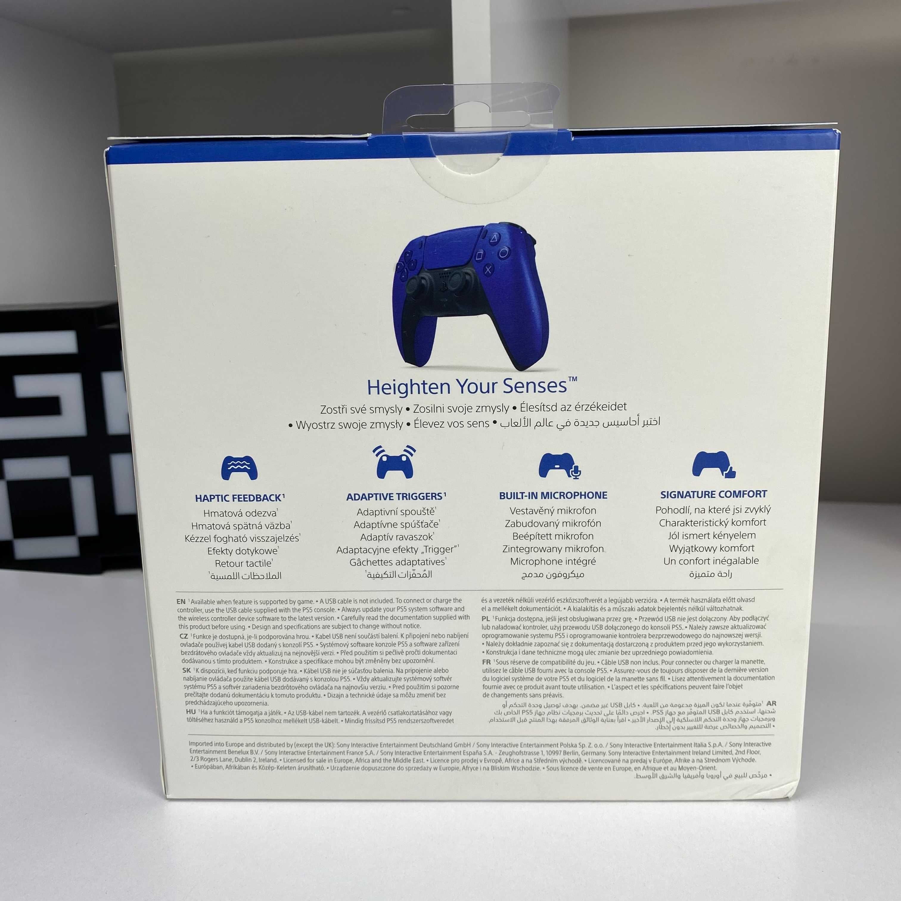 PS5 Геймпад Бездротовий Sony PlayStation 5 DualSense Cobalt Blue ПС5