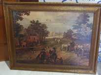 Quadro antigo assinado pelo pintor original