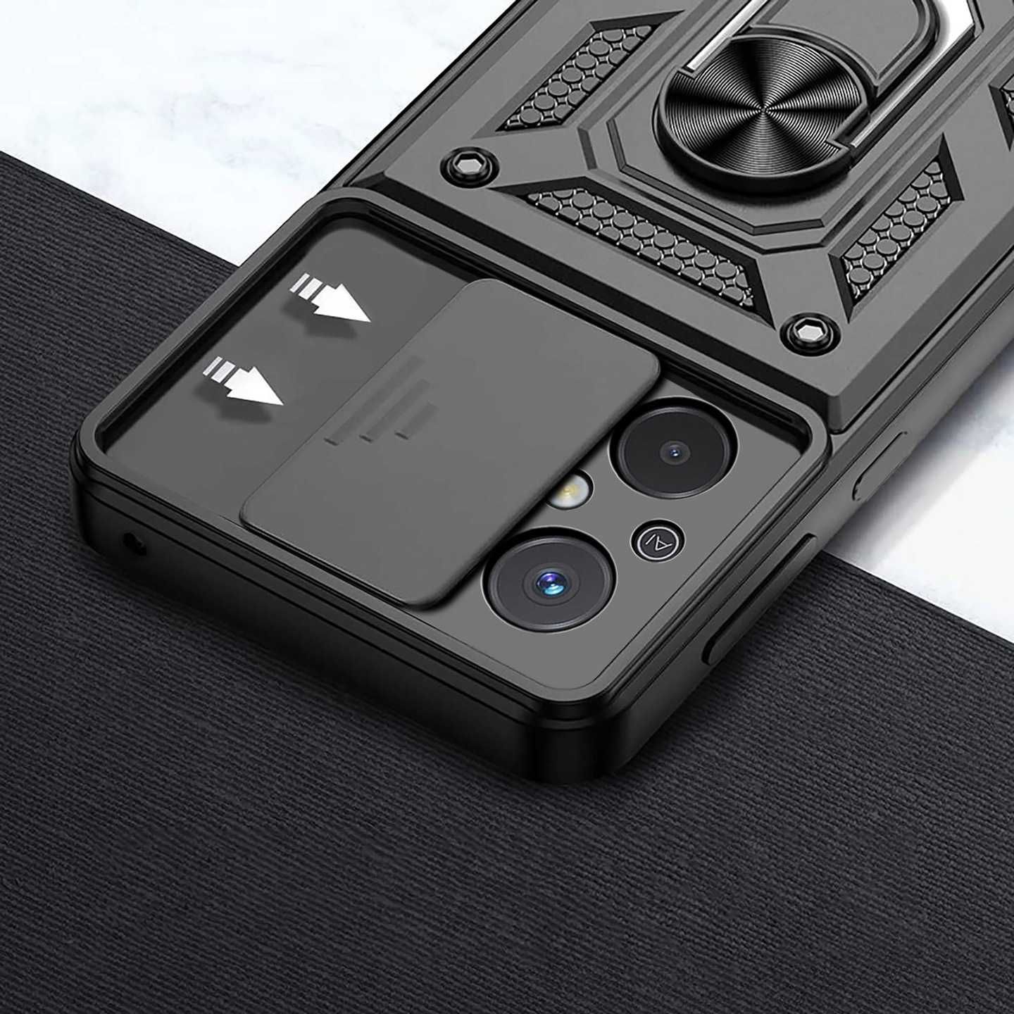 Etui Pancerne do Xiaomi Redmi 12C + Szkło Hartowane