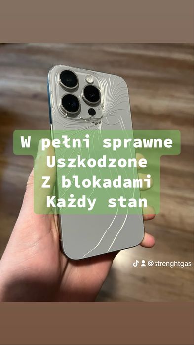 Skup Iphone | 24/7 | Dojazd Toruń + 30km Gratis