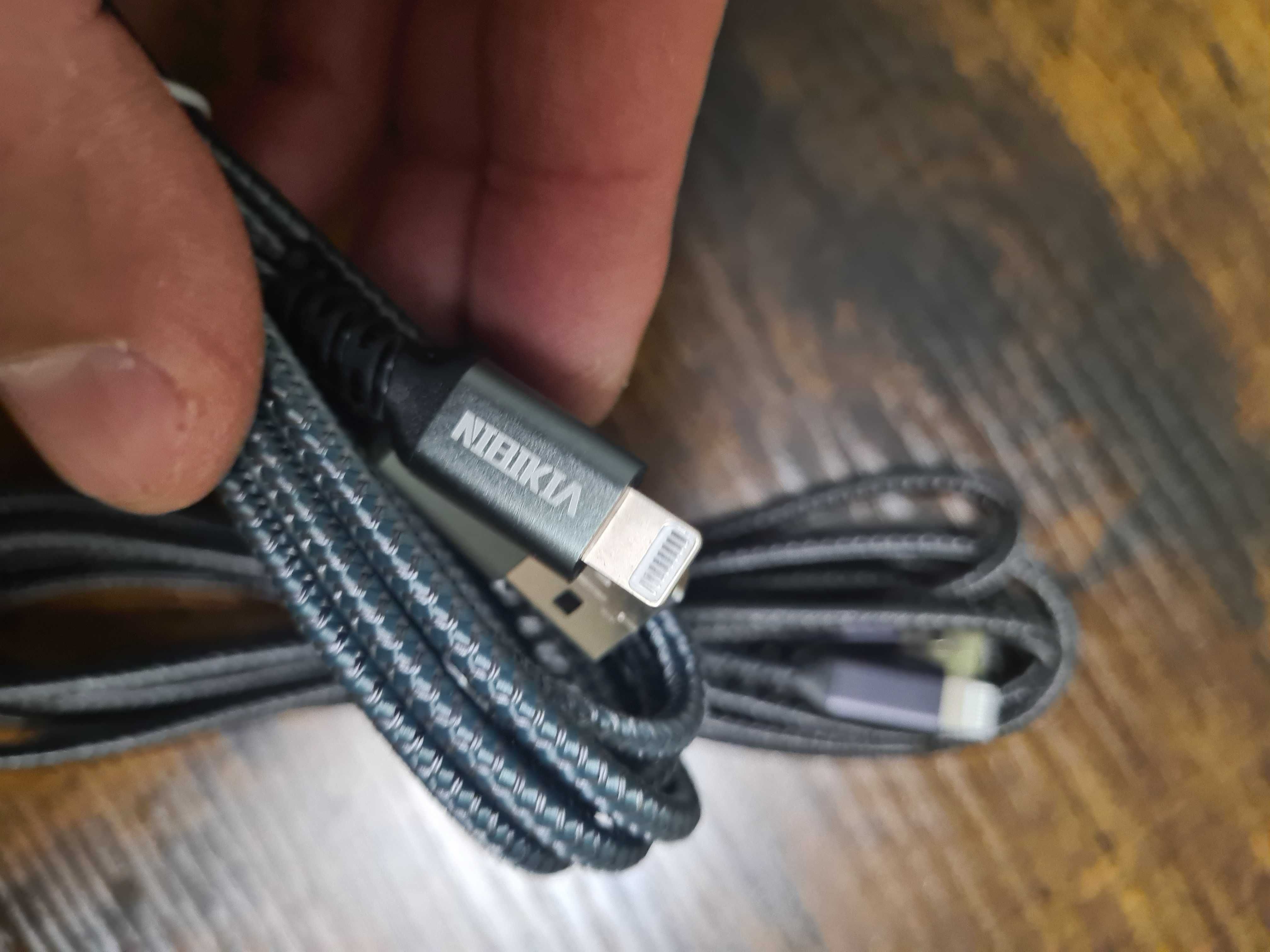 przewód kabel usb do Iphone ipod ipad 2m 2szt