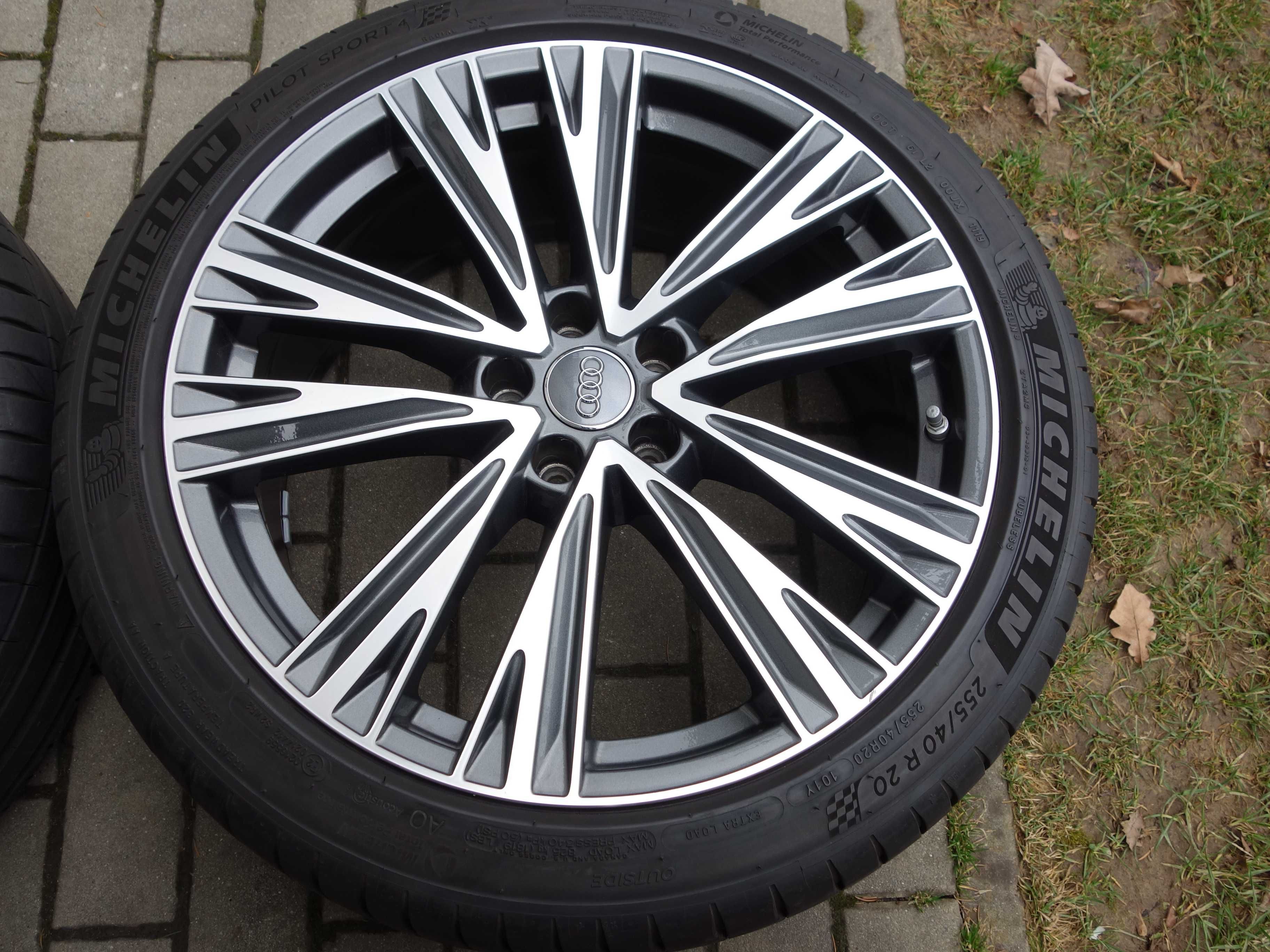 Koła AUDI A6 S6 C8 A8 A7 4K 20'' S-LINE MICHELIN 2020 rok