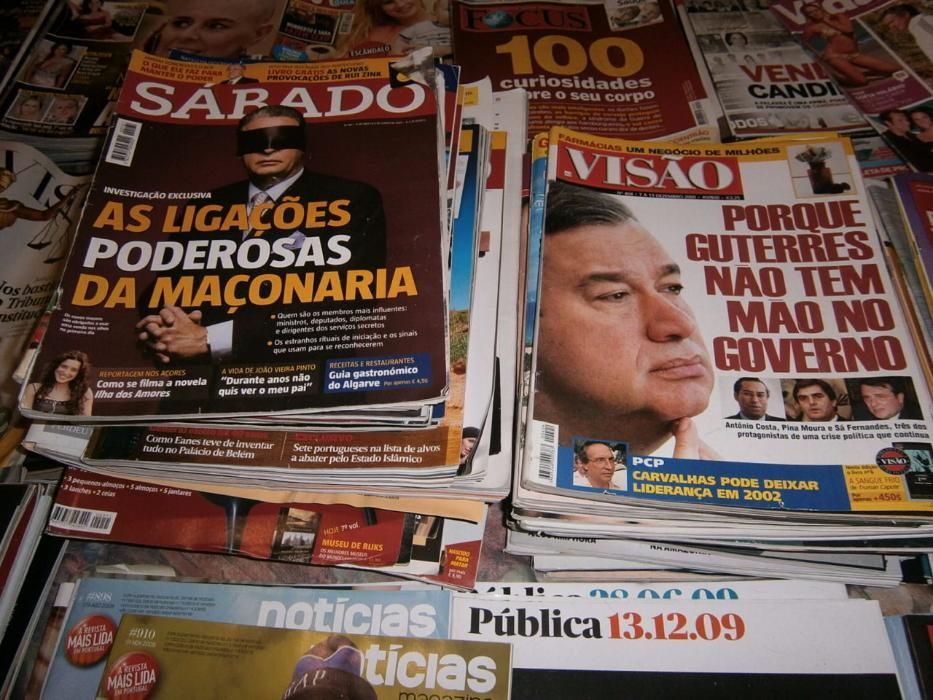 Revistas sábado,única,crónicas,plateias etc