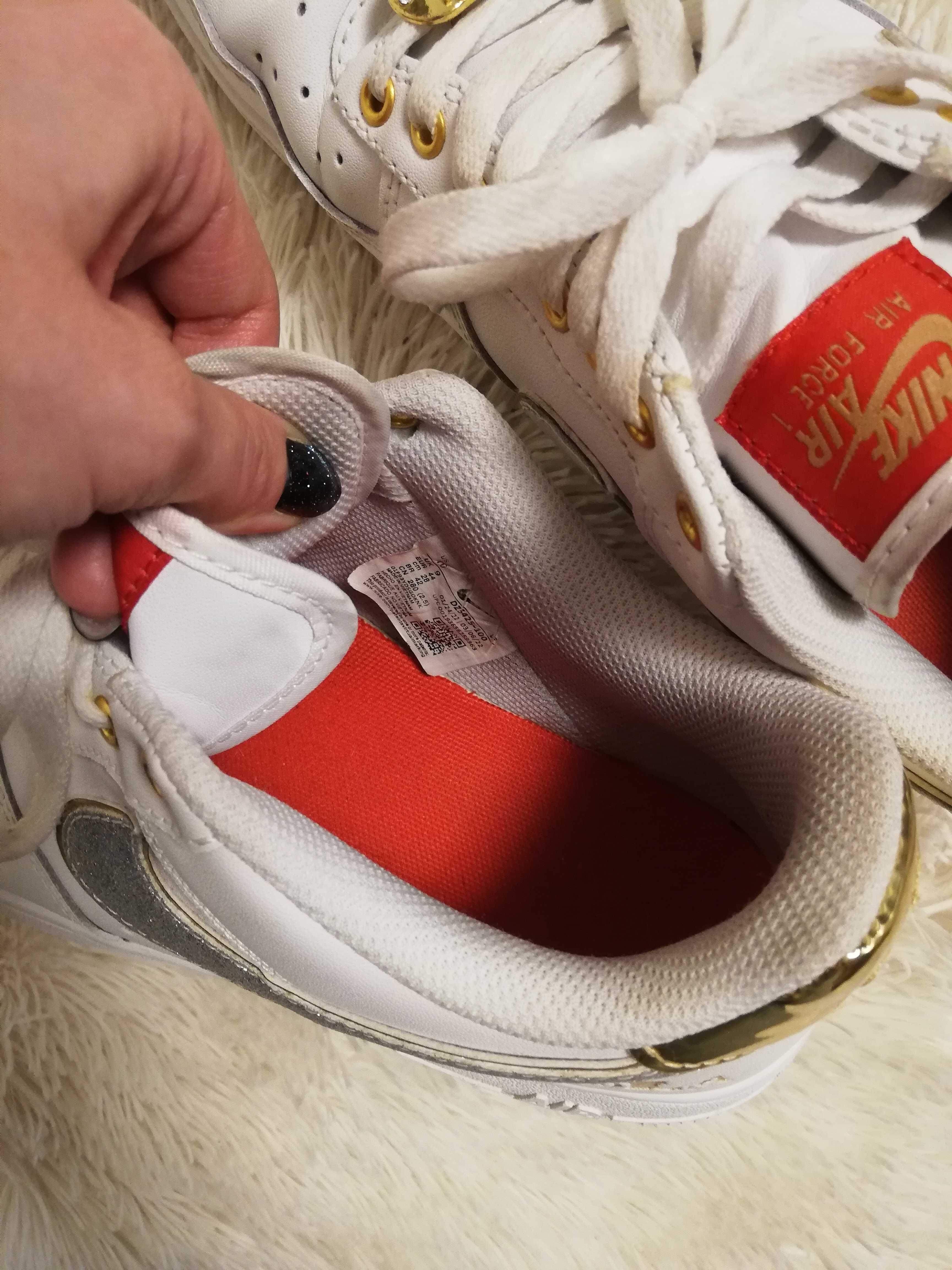 nike air force 1 nola 44 białe