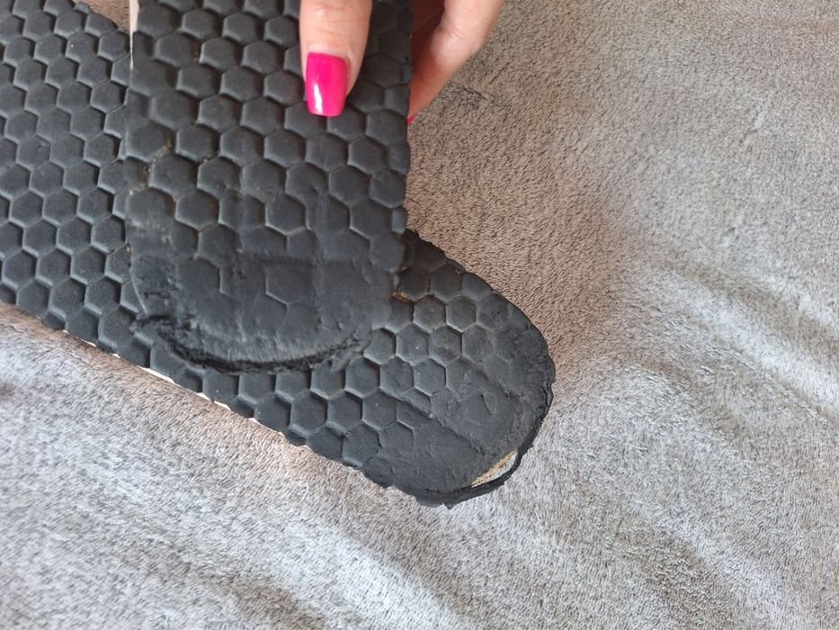 Klapki złote 40 ccc