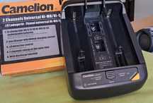 Carregador Camelion para todo tipo pilhas