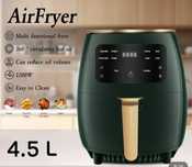 Zielony,elegancki Air fryer 4,5 l.
