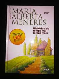 Livro " Histórias de tempo vai tempo vem" de Maria Alberta Menéres