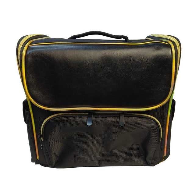 Сумка мастера бьюти- кейс съемные перегородками  косметичками эко кожа