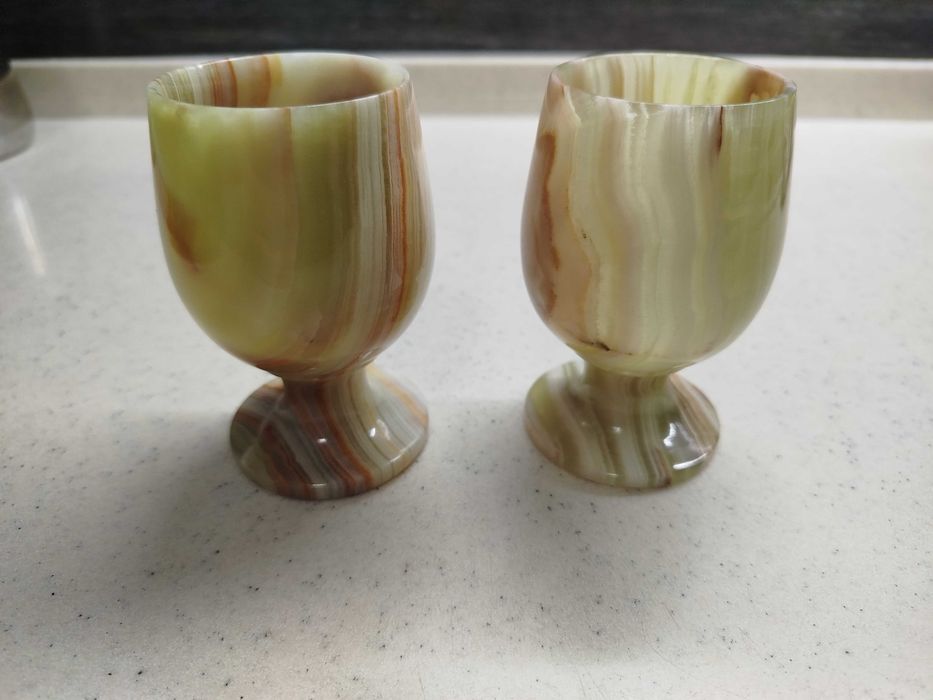 набір чарок з оніксу