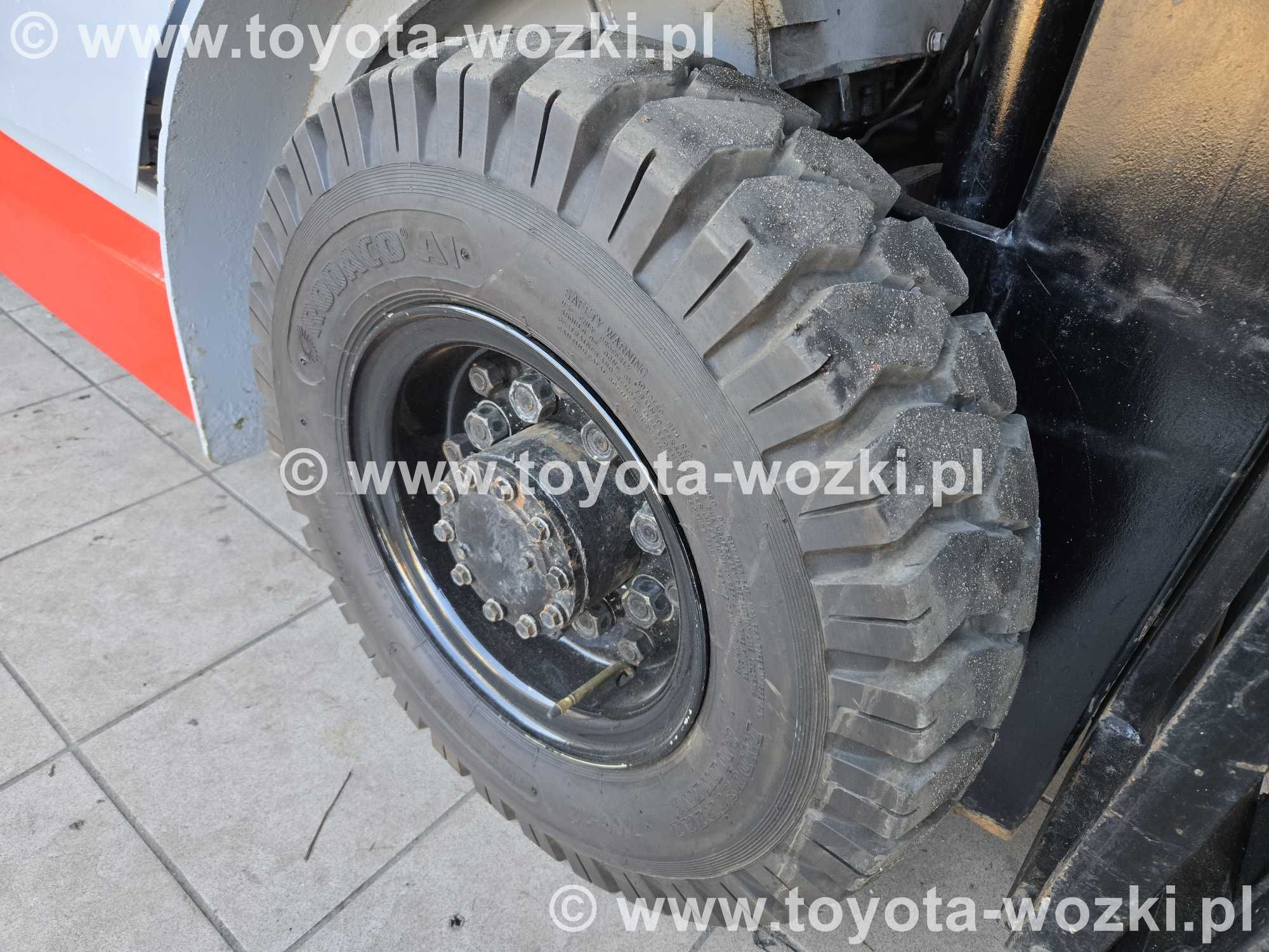 Wózek Widłowy TOYOTA 6FG25 Kabina , Przesuw TOYOTA 6FGF25 widlak LINDE