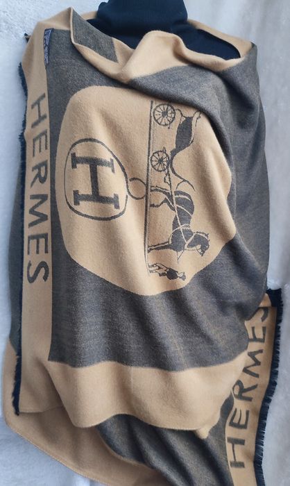Шарф Hermes кашемир