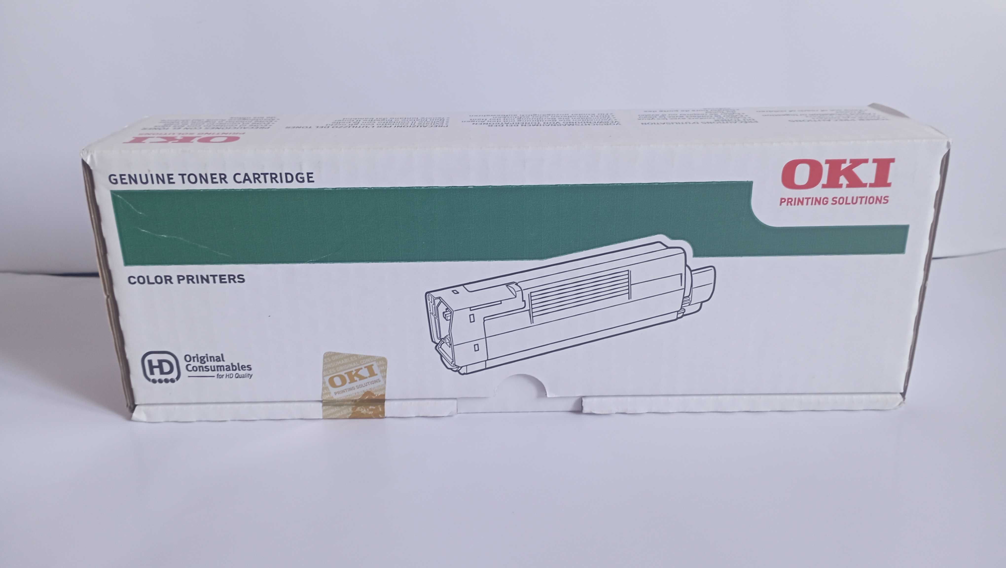 Картридж для OKI C5600/5700 p/n 43381921. Жовтий