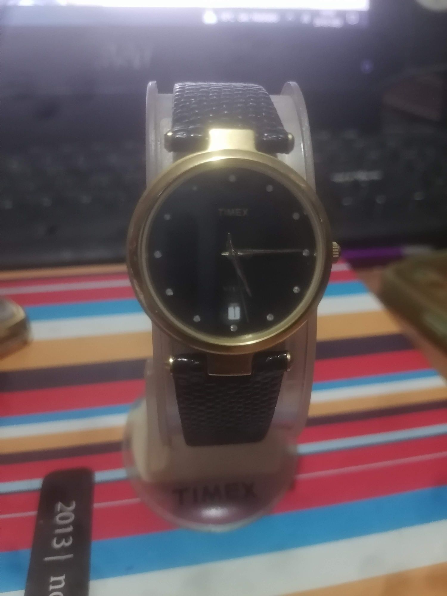 timex vista 40 anos novo 21k gold