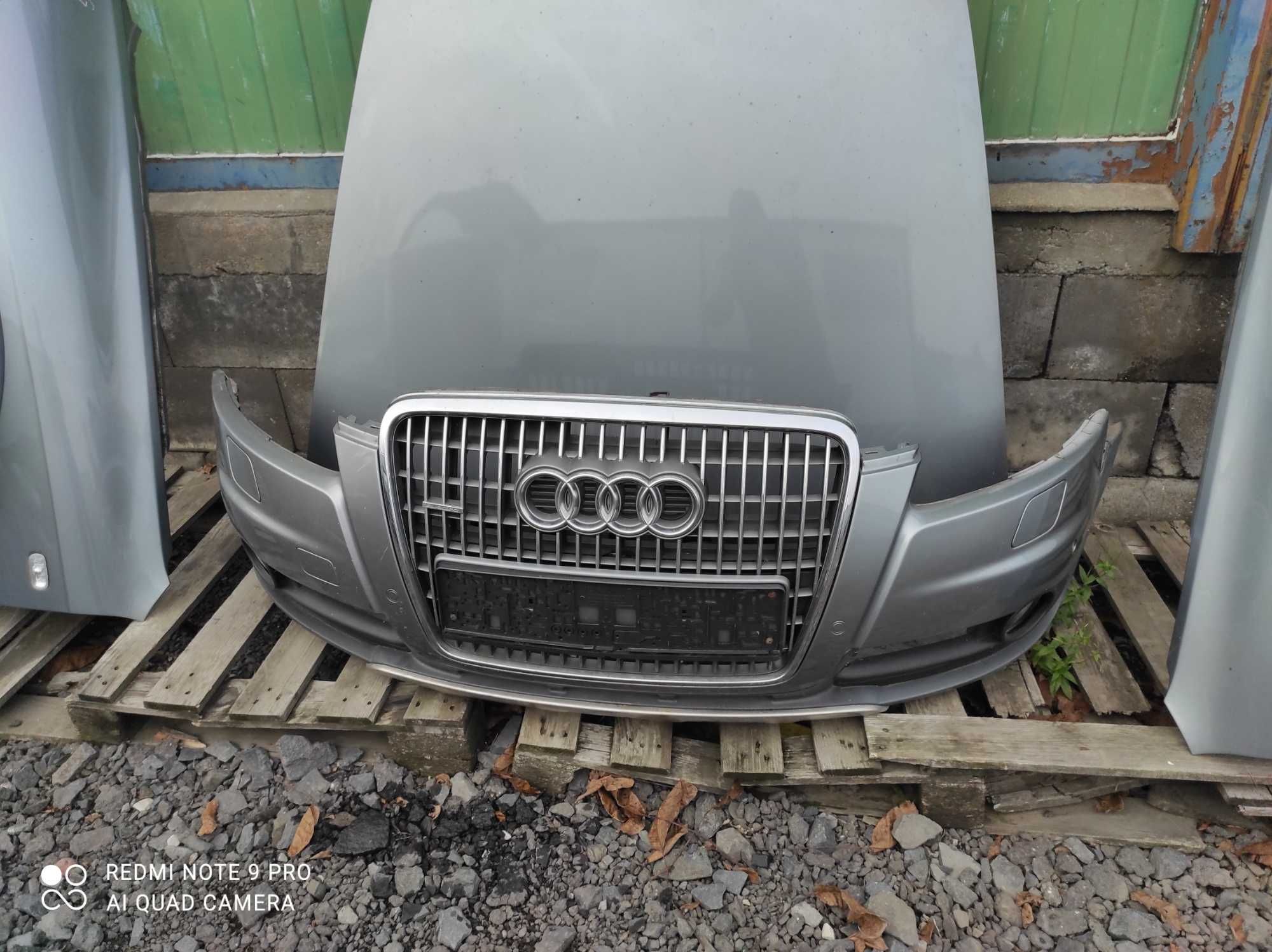Audi A6 C6 allroad LY7G maska zderzak Xenon błotnik wzmocnienie lampa