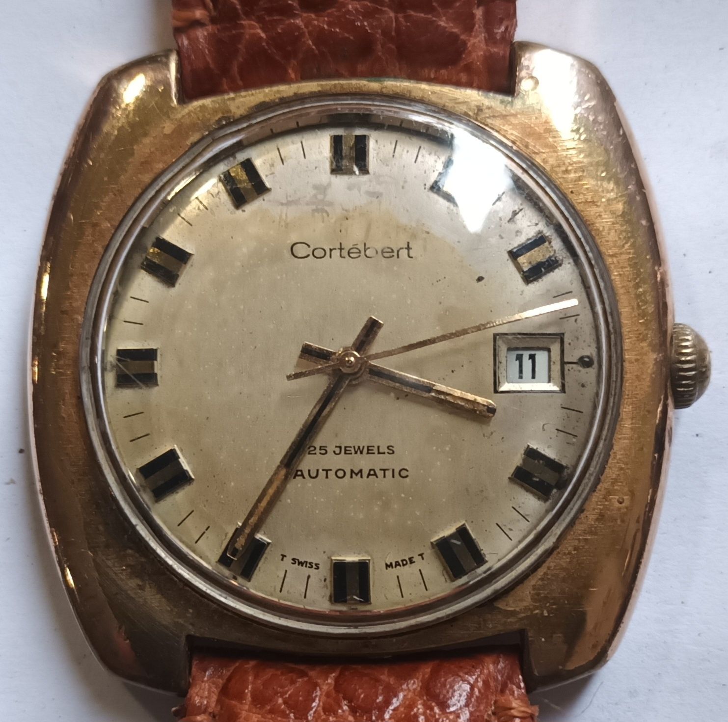 Relógio Cortebert antigo(+80anos) Automatic 25 Jewels Vintage