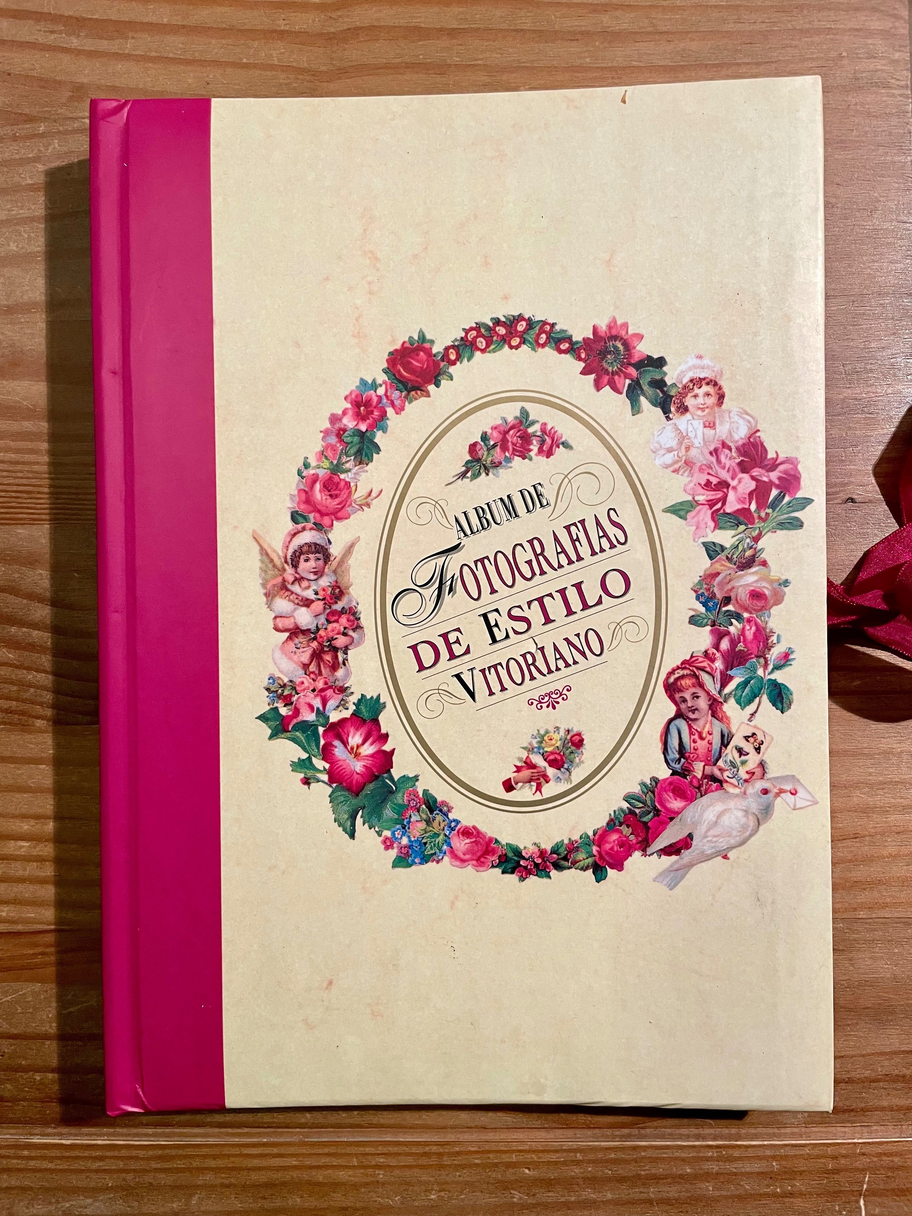 Álbum de Fotografias Estilo Vitoriano (portes grátis)