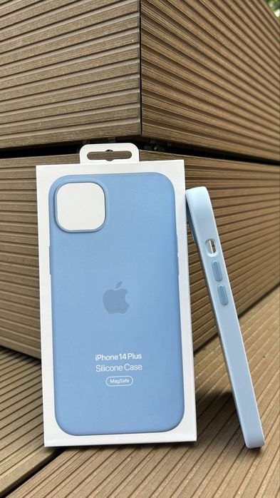 Silikonowe Magsafe Etui do Iphone’a 14 Plus Jasnoniebieski