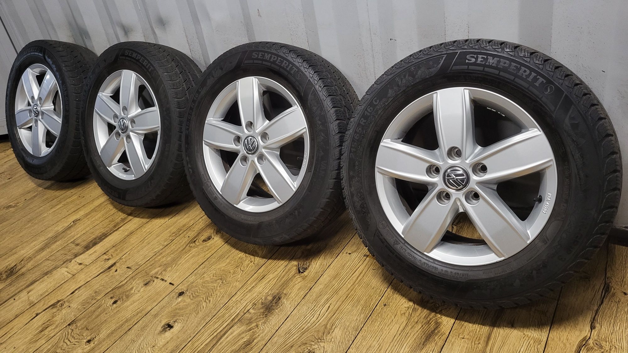 Alufelgi VW 16" 5x112 z oponami 215/65 R16C VW T6 T6.1 T7