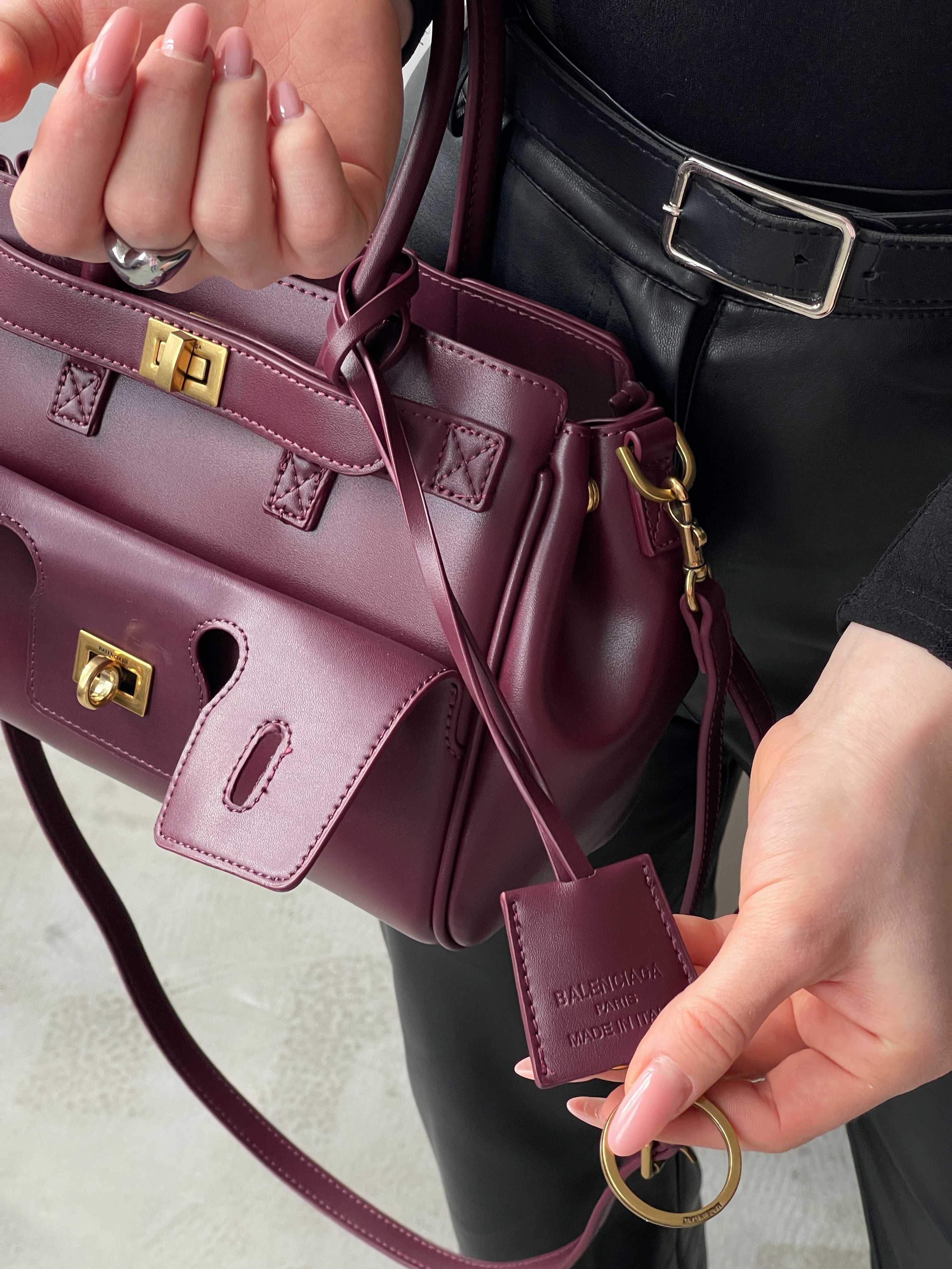 Женская сумка Balenciaga Bel Air черный - Premium