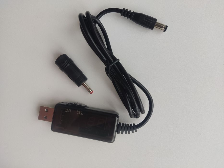 Кабель для роутера, відеокамер USB DC 9-12V 5,5x2,1мм