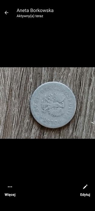 Monety z PRL-U bez znaku mennicy