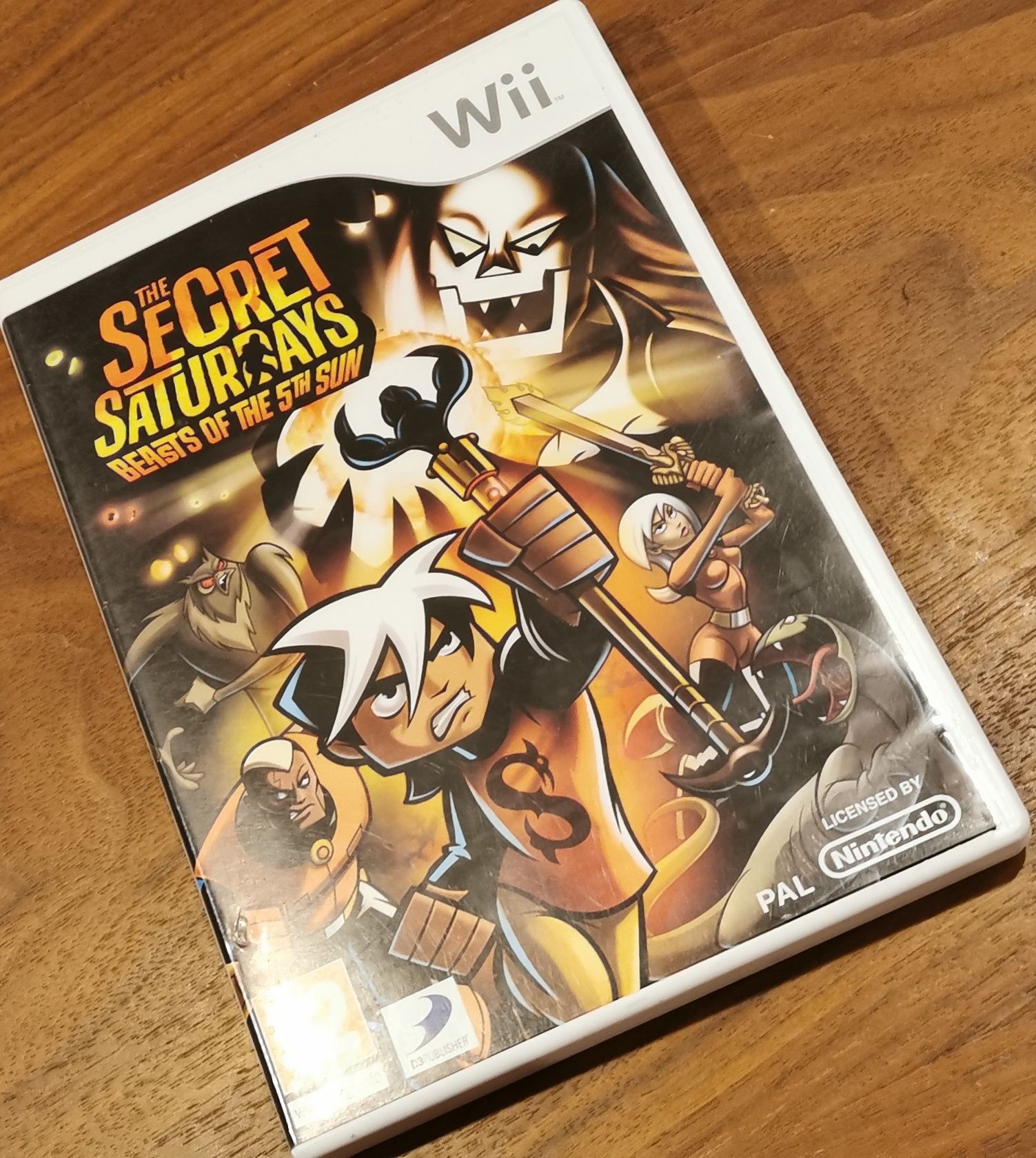 Gra The Secret Saturdays: Beasts of the 5th Sun wii