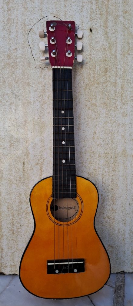 Ukelele com capa