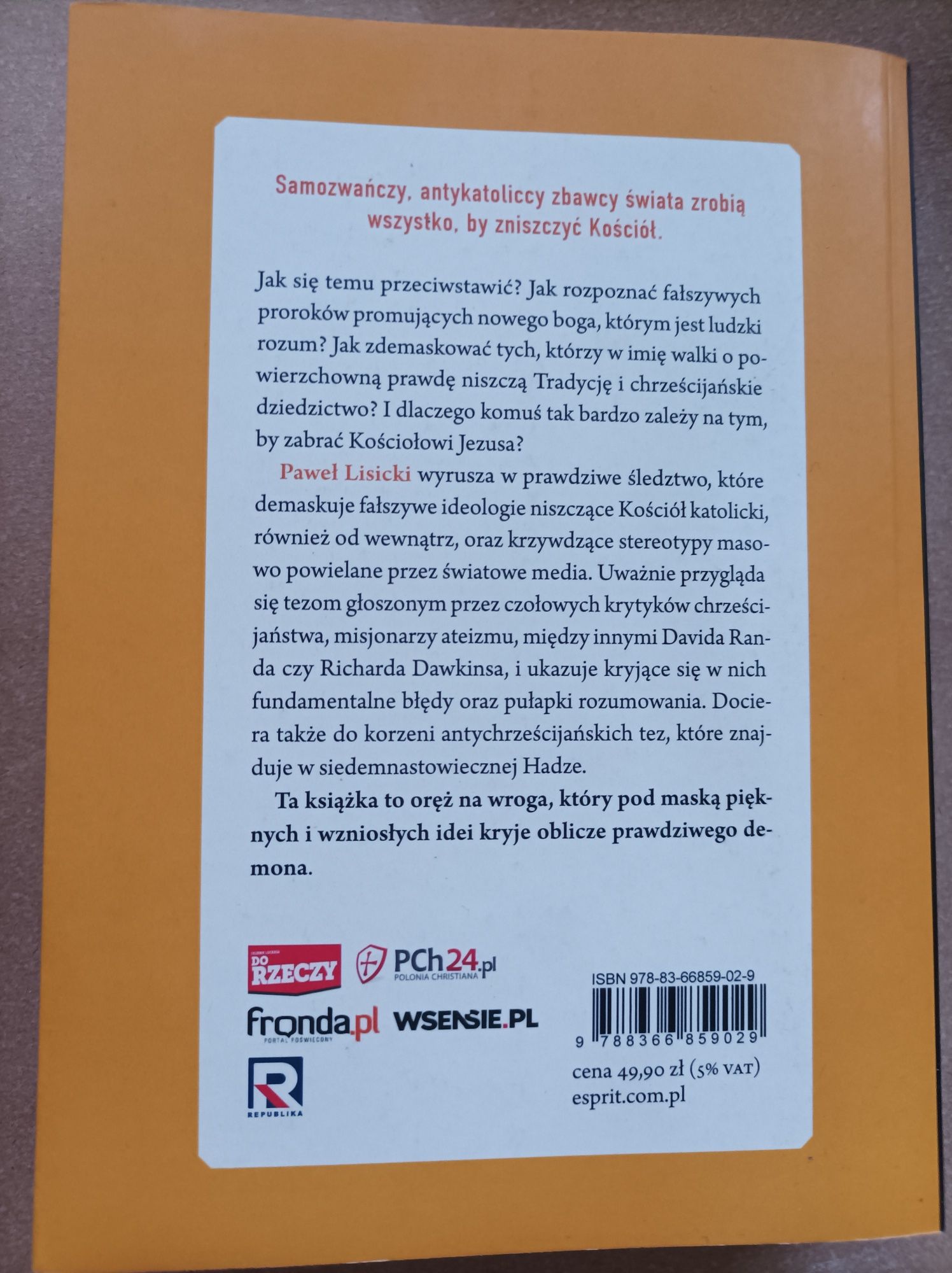 Kto fałszuje Jezusa Lisicki