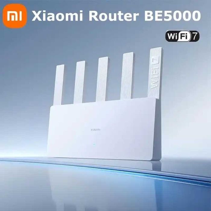 Роутер новый Xiaomi BE5000 WiFi 7