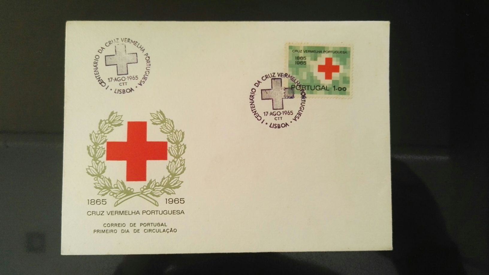 Envelopes de colecção — 1° Dia de Circulação do Correio de Portugal
