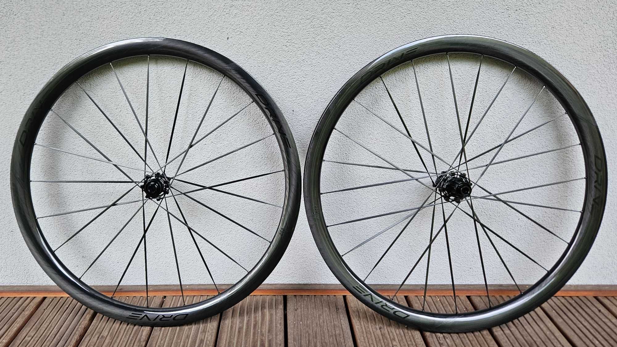 Koła karbonowe Elite Wheels Drive II Disc 36 mm Carbon 1273 g NOWE