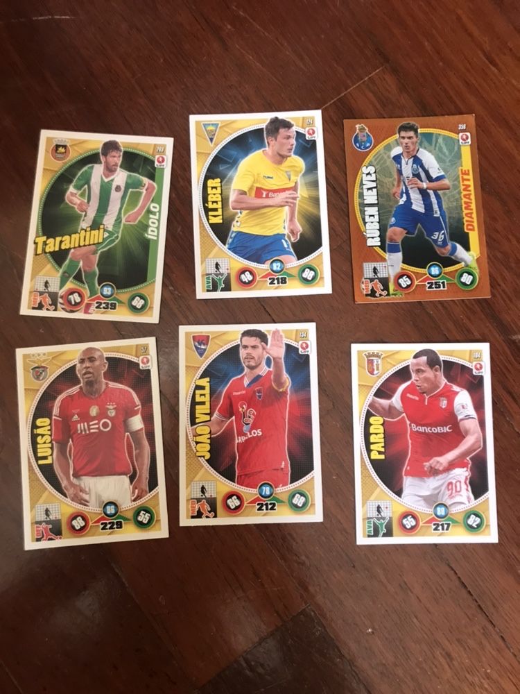 Cromos/Cartas Adrenalyn XL Primeira Liga 14/15 COM PORTES