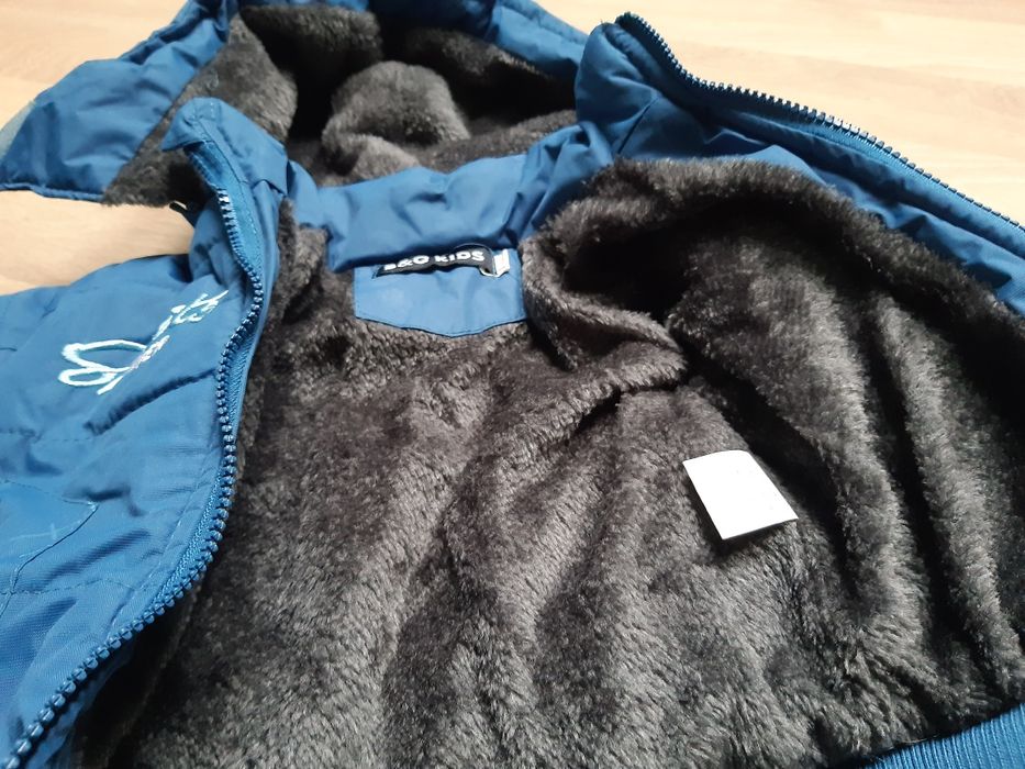 Kombinezon dziecięcy chłopięcy ciepły 12 miesięcy kurtka i spodnie