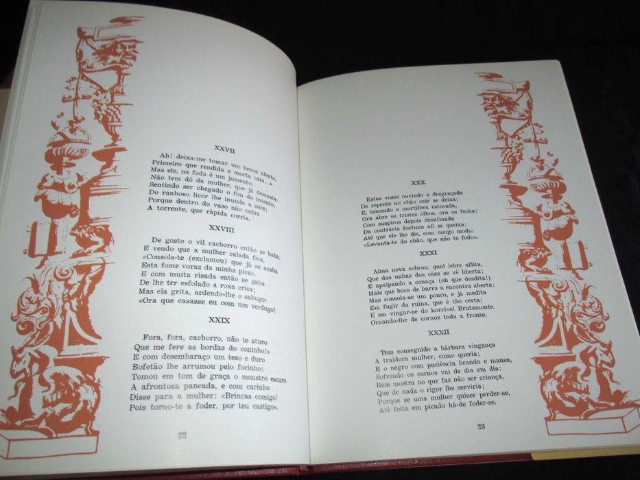 Livro Bocage Poesias Eróticas Burlescas e Satíricas