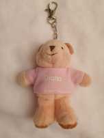 Porta chaves urso com nome Diana e camisola rosa novo portes incluídos