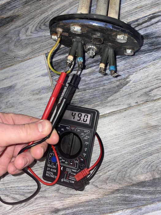 Фланець колба та сухі тени для бойлера Bosch