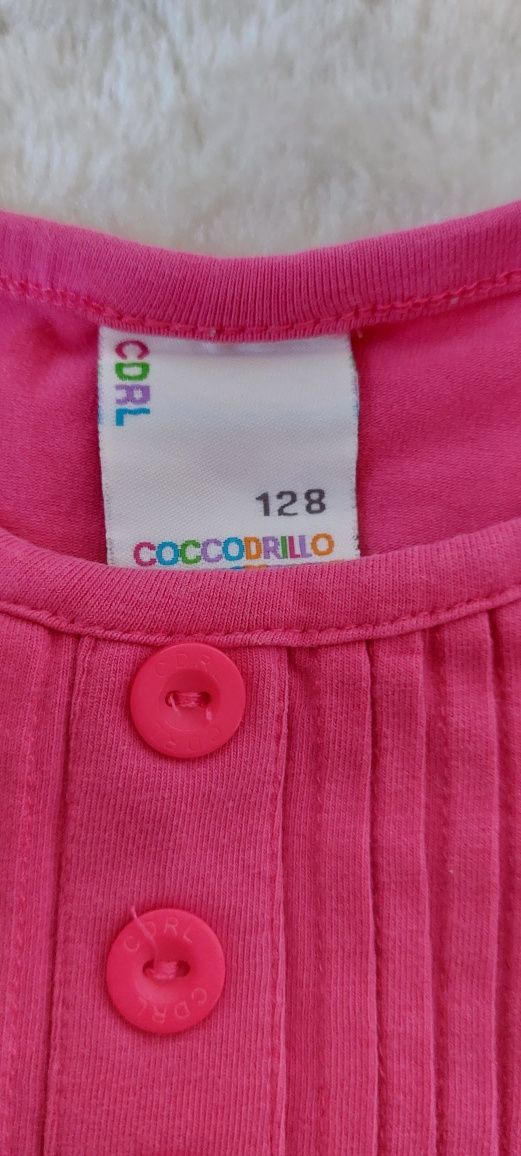 Bluzeczka dziewczęca Coccodrillo rozmiar 128