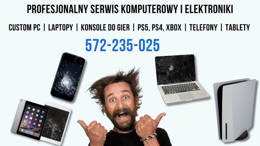 Naprawa Elektroniki od A do Z – Komputery, Telefony, Konsole!