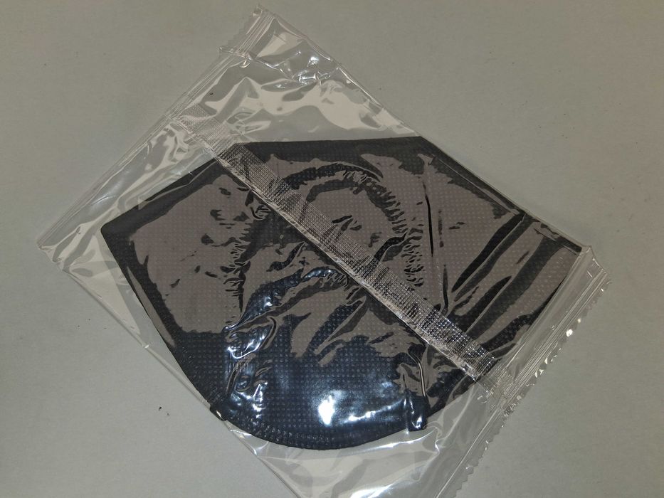 N204 Zestaw Maski FFP2 Czarne Kllicleny 5 Warstw 30 Szt Indywidualne