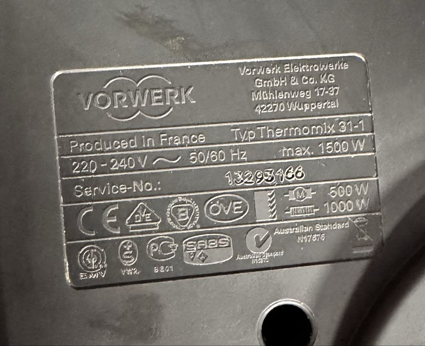 Thermomix TM31 – sprawny, w dobrym stanie – komplet akcesoriów